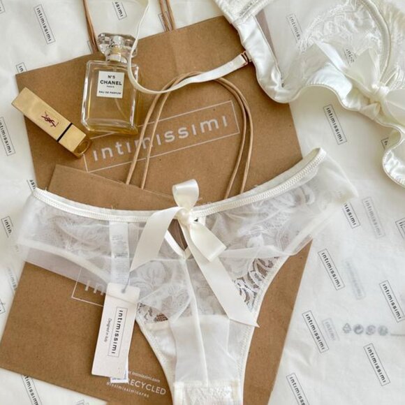 Intimissimi Lingerie 2-piece Bandeau Bra(36B) and Panties (M) Set - Picture 15 of 15